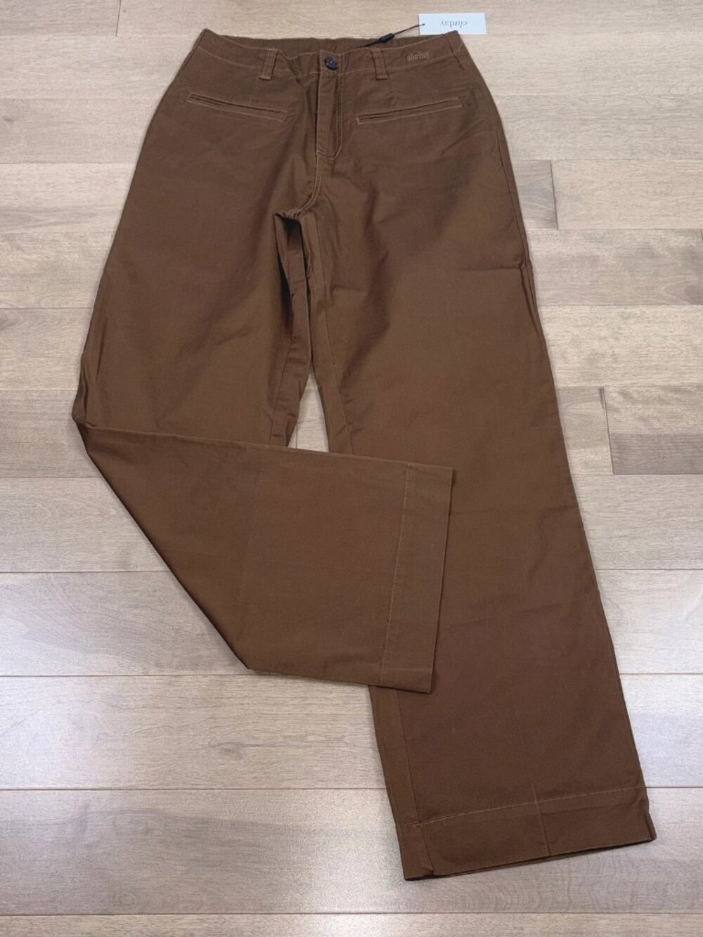 ELADAY women's wide-leg trousers pants size Small NWT